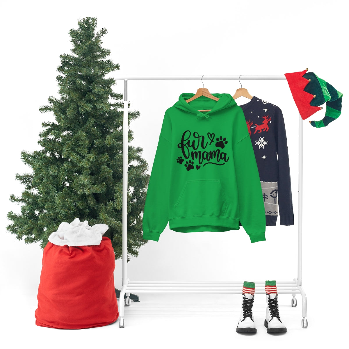 Fur Mama Hooded Sweatshirt