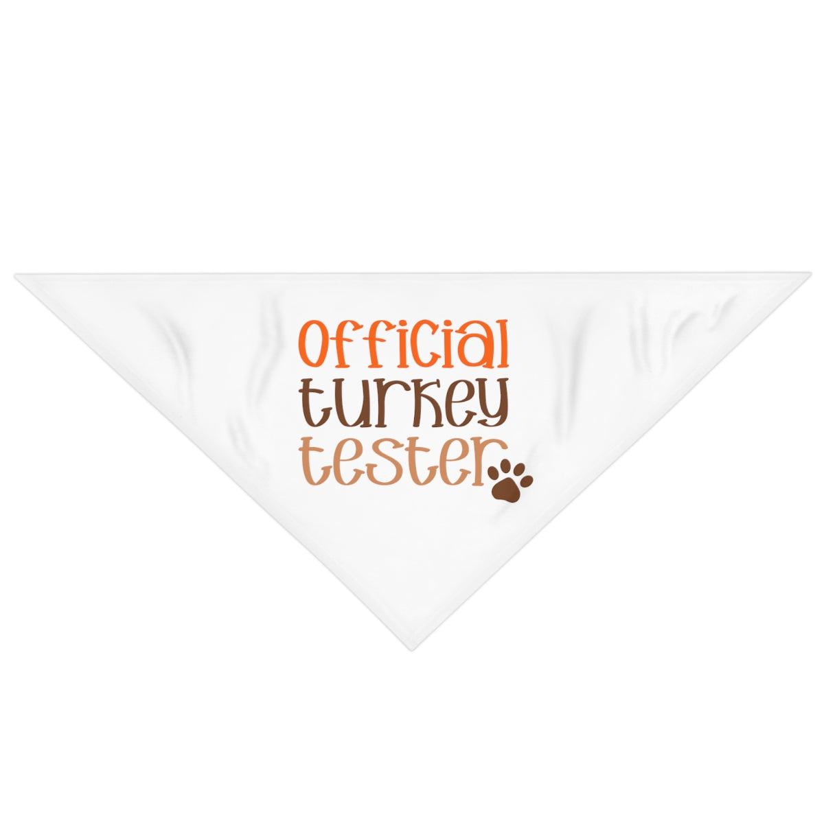 Turkey Tester Pet Bandana