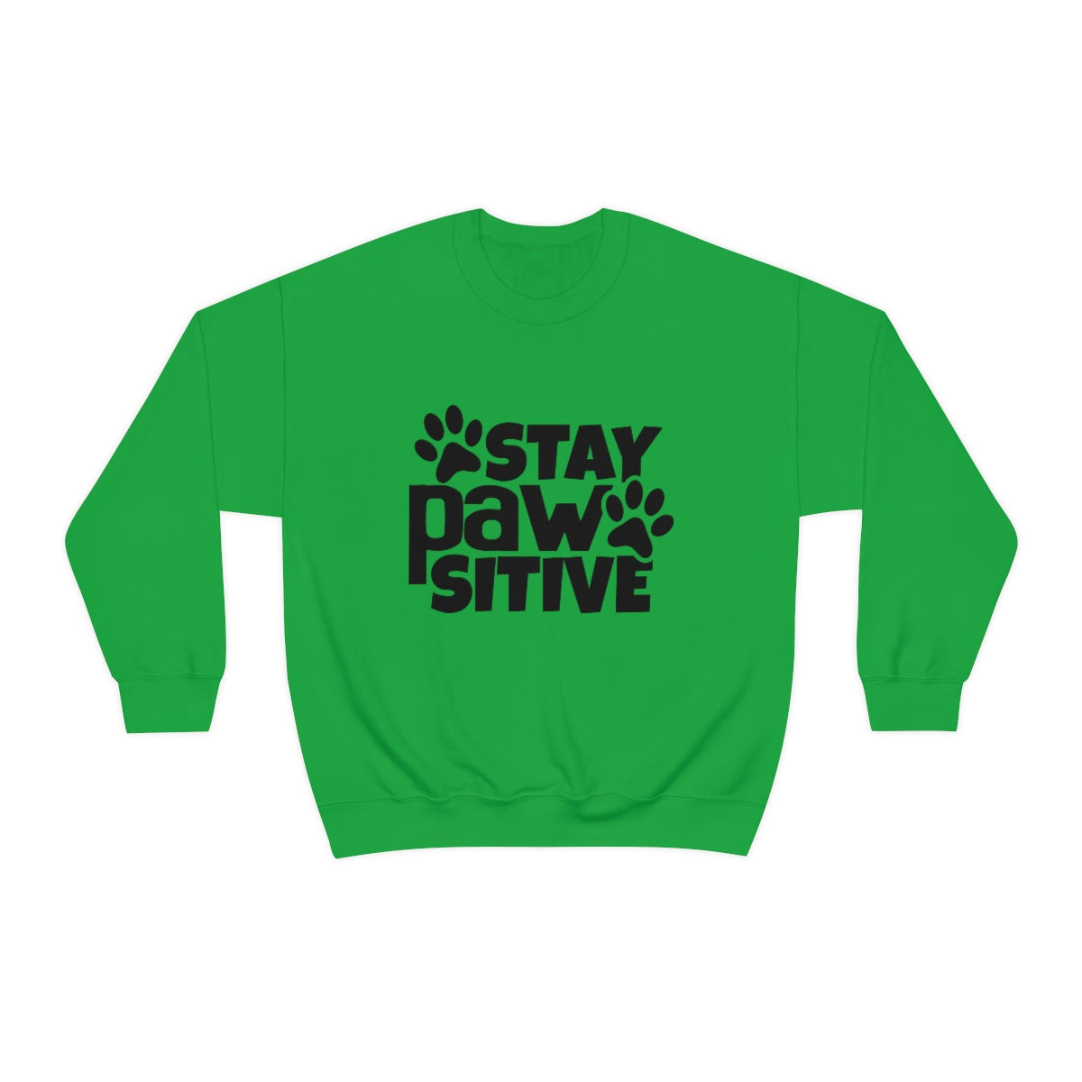 Stay Pawsitive Crewneck Sweatshirt