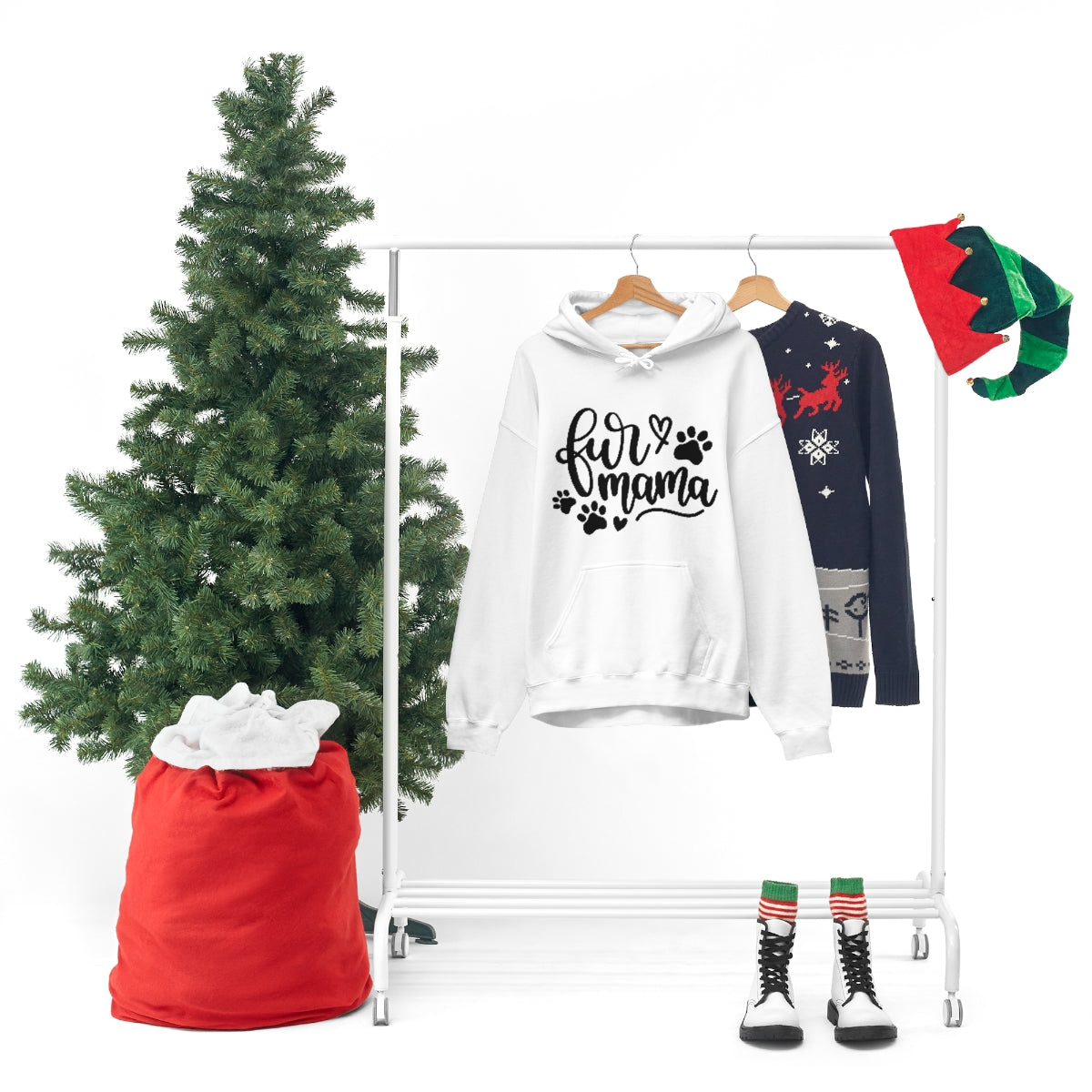 Fur Mama Hooded Sweatshirt