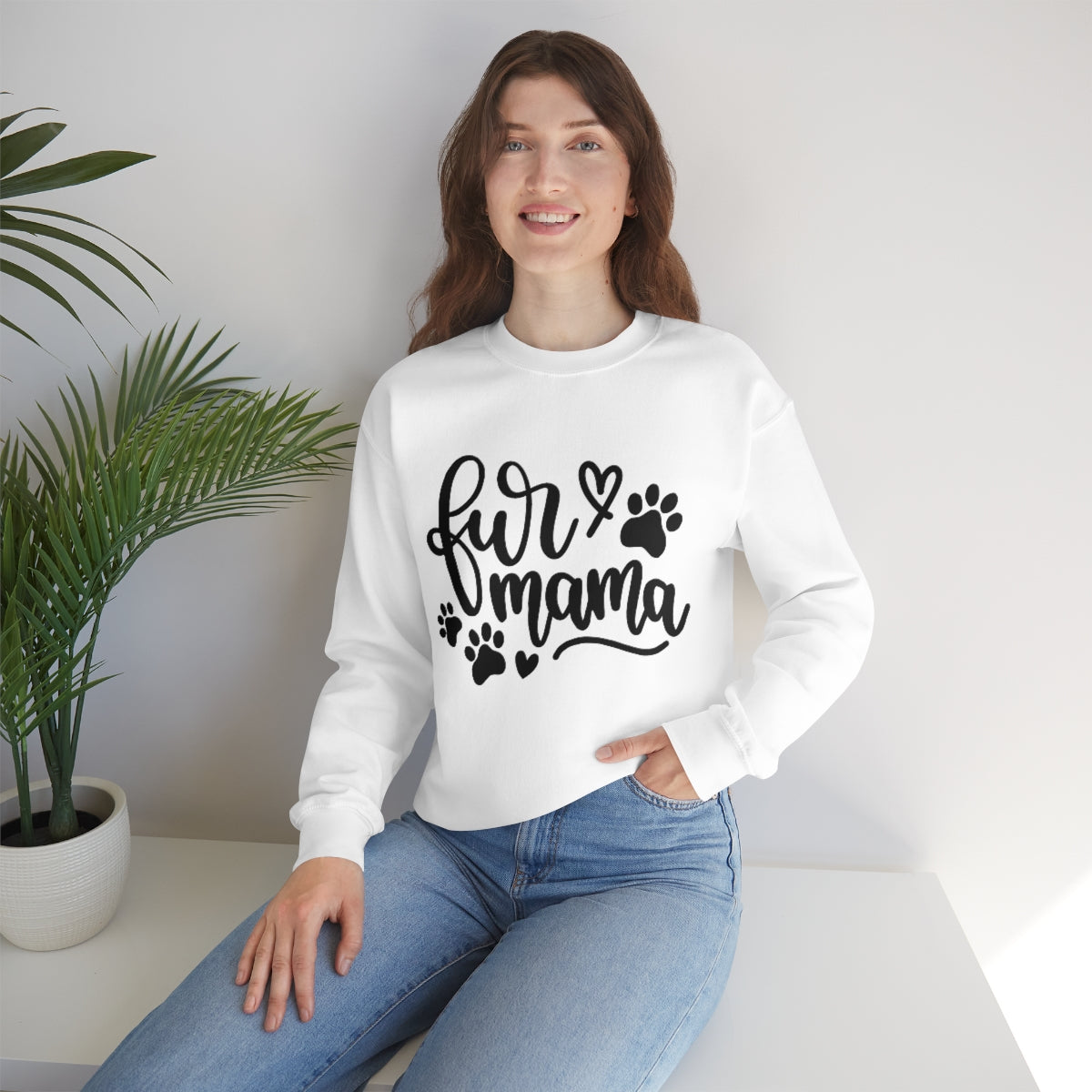 Fur Mama Crewneck Sweatshirt