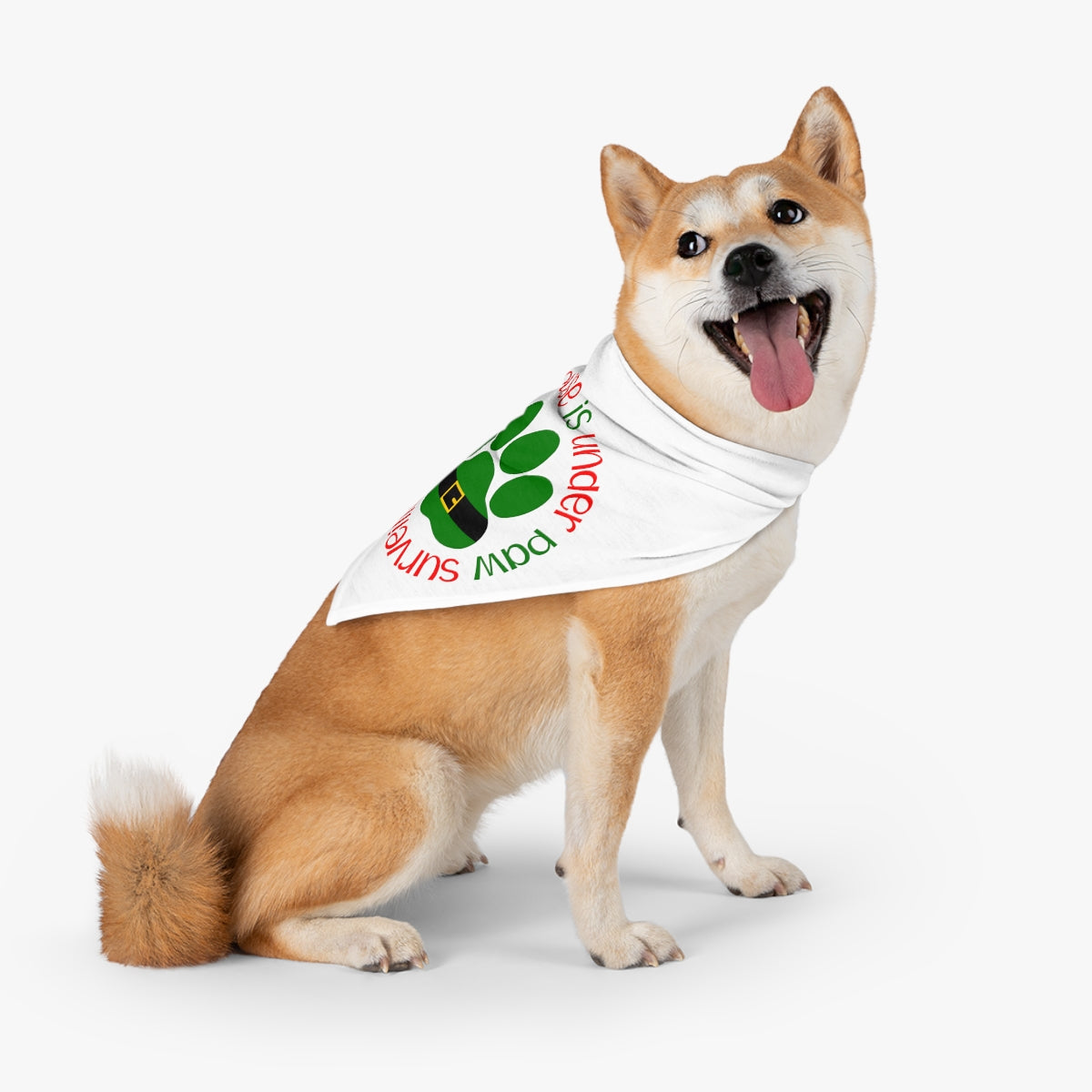 Paw Surveillance Pet Bandana