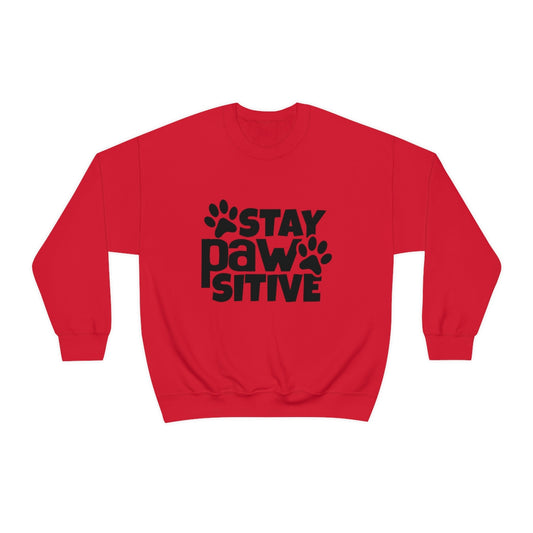 Stay Pawsitive Crewneck Sweatshirt