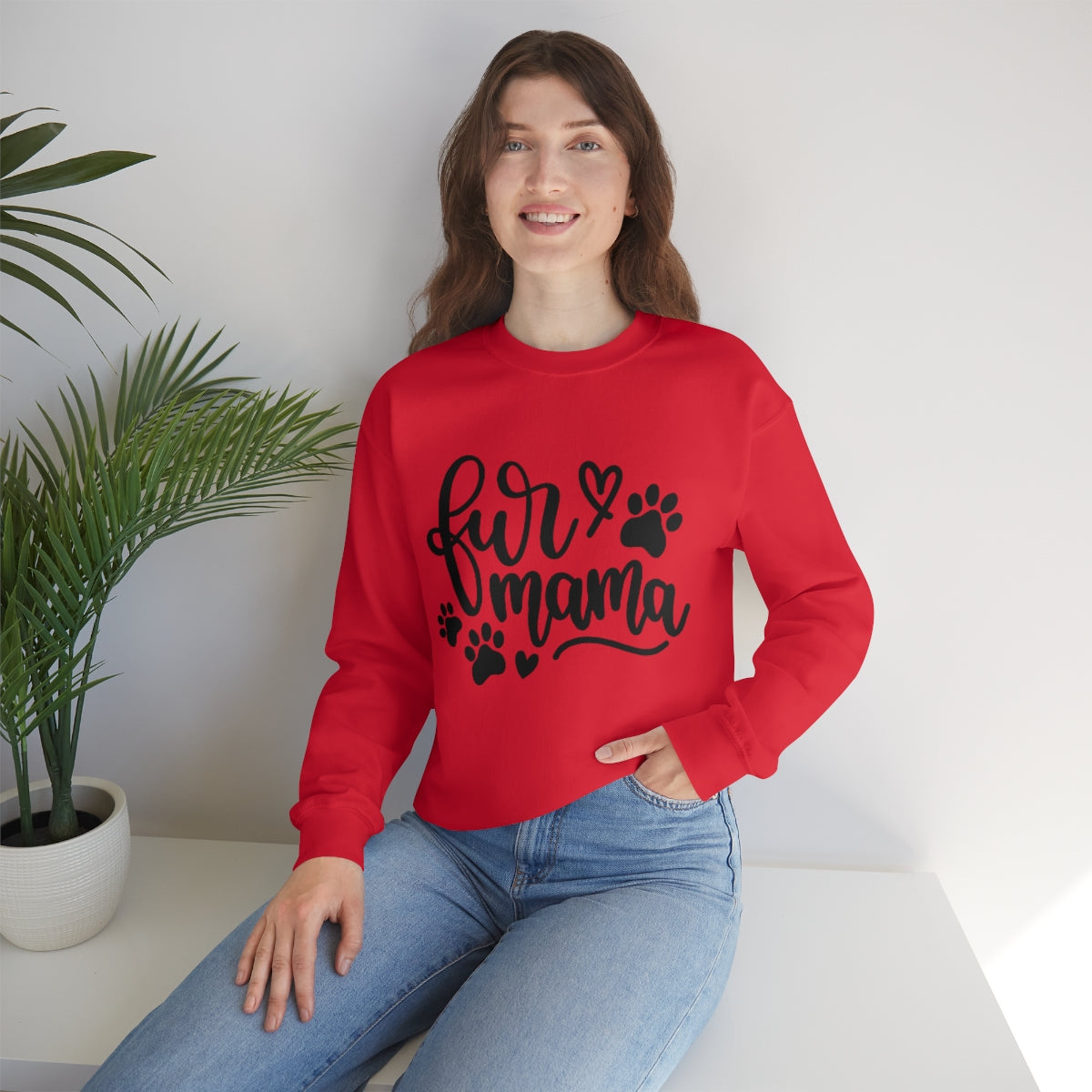 Fur Mama Crewneck Sweatshirt