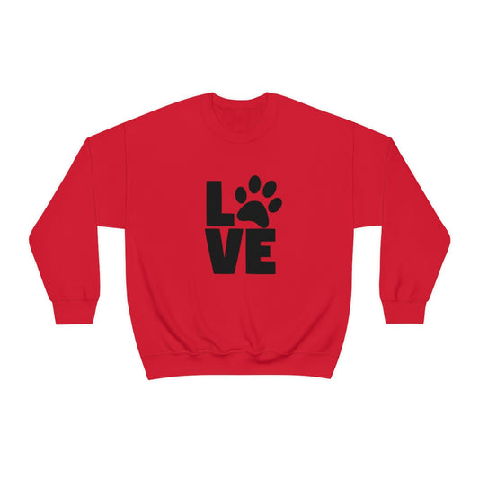 Love Paw Crewneck Sweatshirt