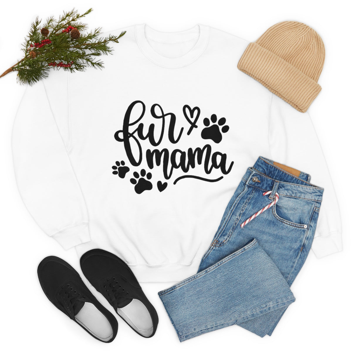 Fur Mama Crewneck Sweatshirt
