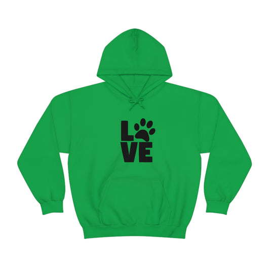 Love Paw Hooded Sweatshirt