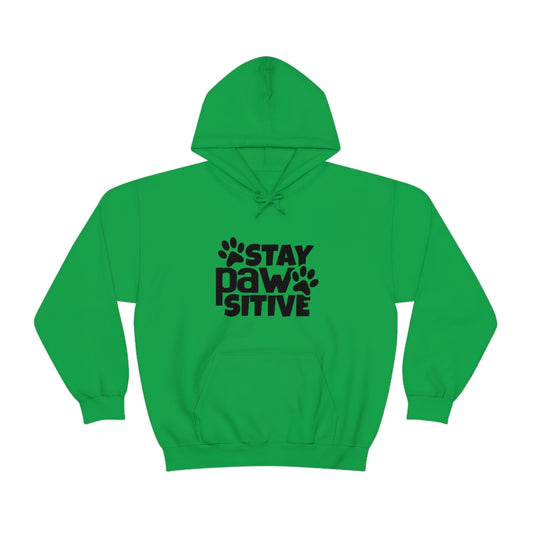 Stay Pawsitive Hooded Sweatshirt