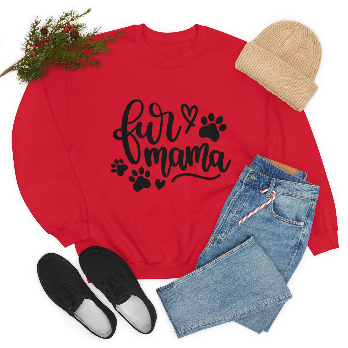 Fur Mama Crewneck Sweatshirt